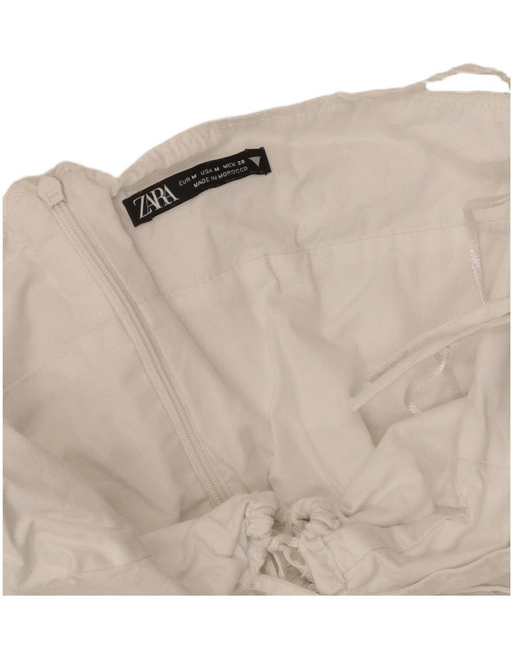Prendisole Zara da donna UK 12 medio bianco