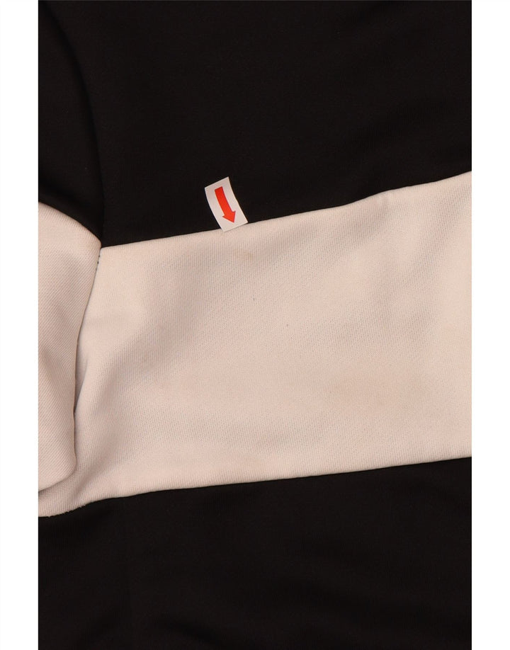 Giacca da tuta ADIDAS Aeroready per ragazze 13-14 anni, color block nero