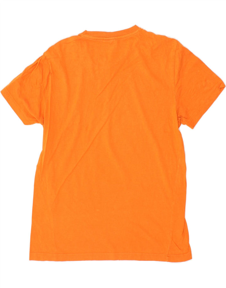CHAMPION Mens Graphic T-Shirt Top Medium Orange Vintage Champion and Second-Hand Champion from Messina Hembry 