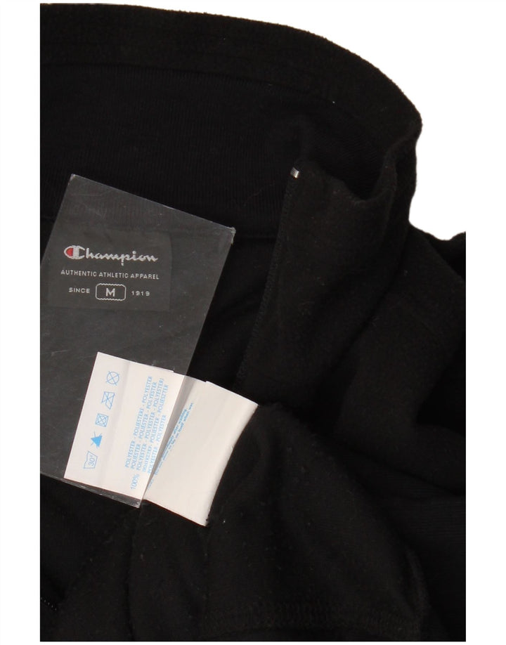 Maglione in pile da donna con collo e zip Champion UK 14 poliestere nero medio