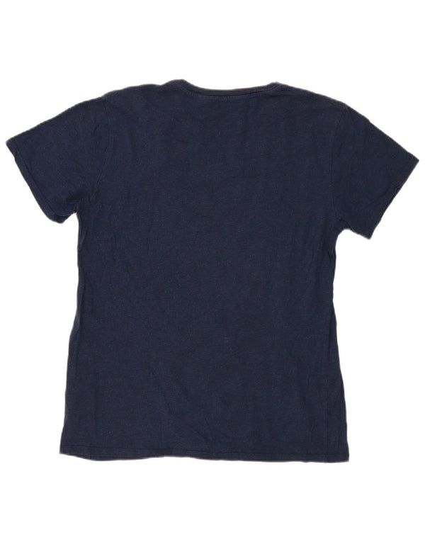 T-shirt grafica da uomo Levi's Top Large in cotone blu navy