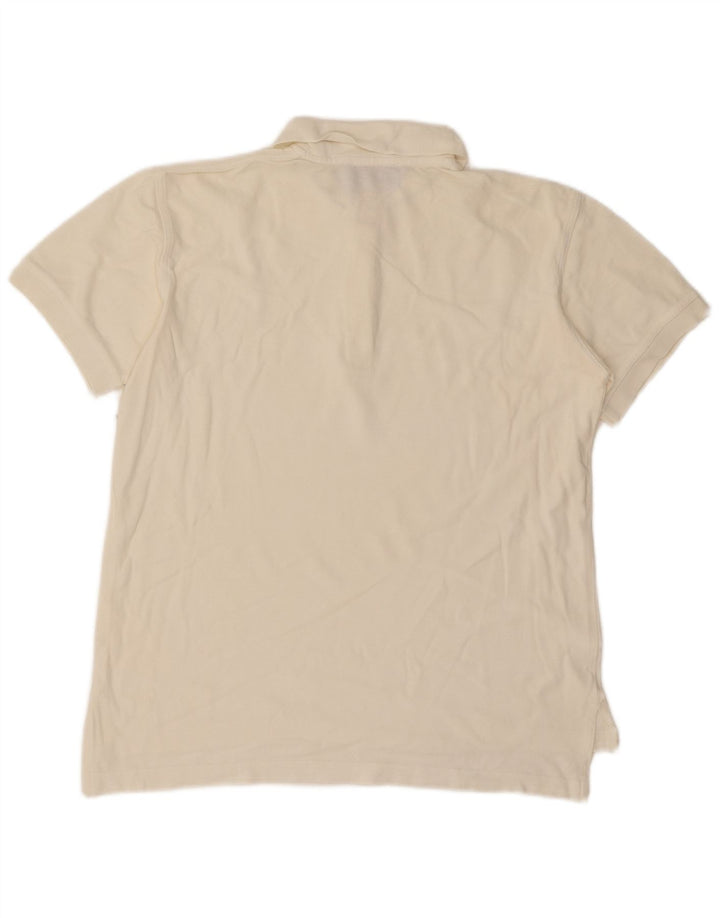 Polo da donna Les Copains IT 44 cotone bianco sporco medio