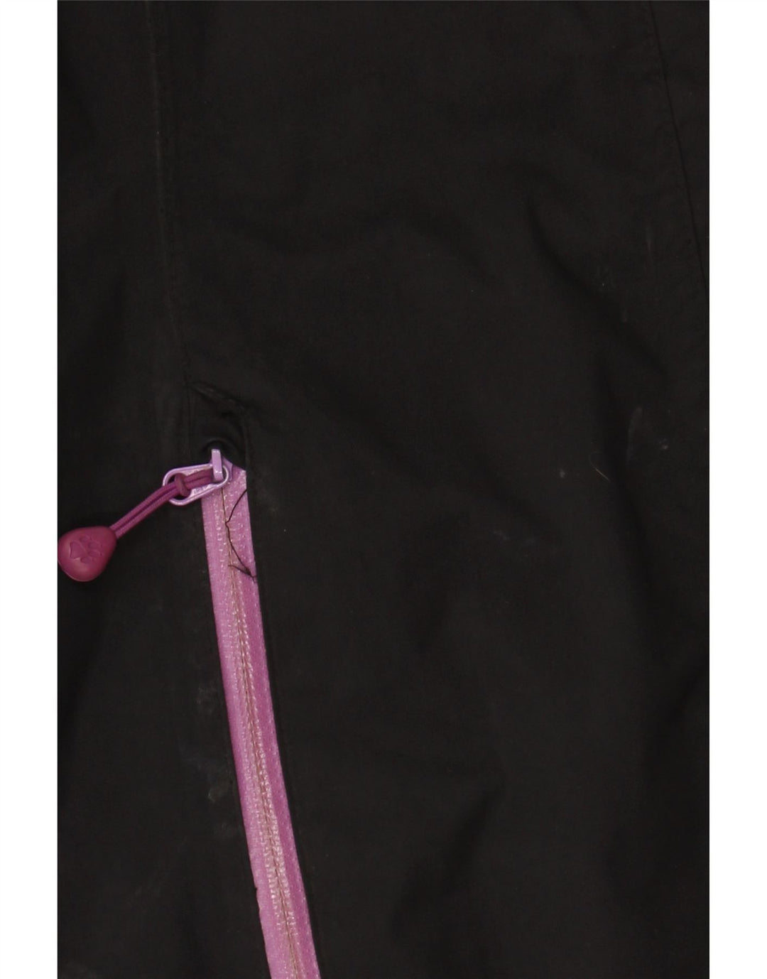 Giacca antipioggia da donna JACK WOLFSKIN UK 10 Small Nero Poliammide