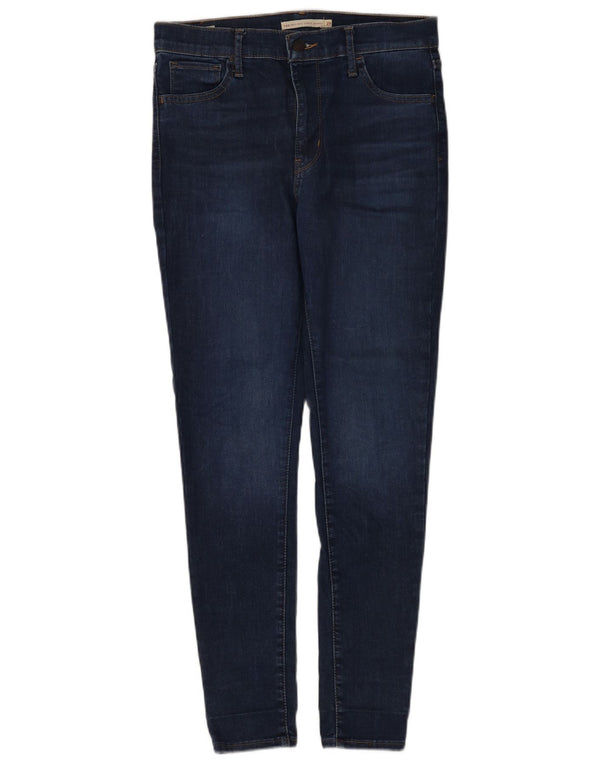 Jeans Levi's da donna 720 super skinny a vita alta W29 L30 cotone blu navy