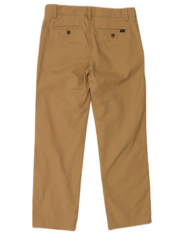 Pantaloni chino dritti da ragazzo Polo Ralph Lauren 11-12 anni W27 L23 Beige