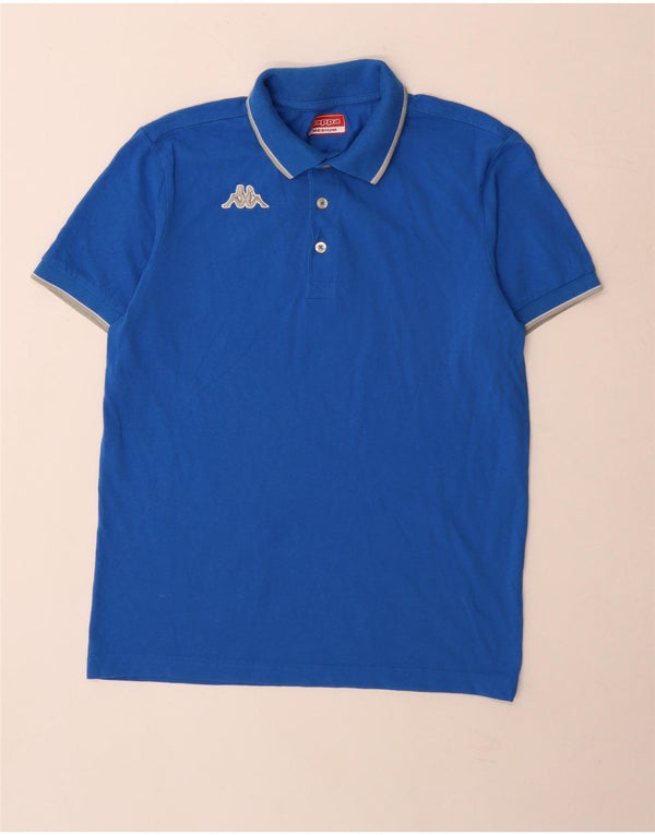 Polo Kappa da uomo vestibilità regolare blu medio