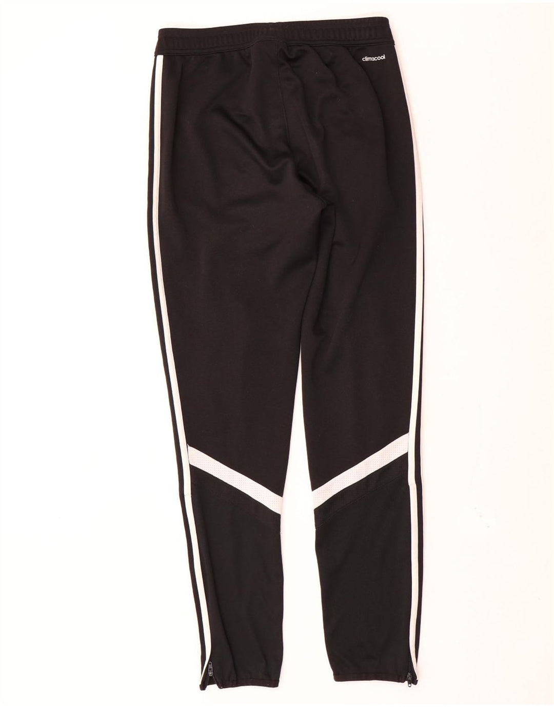 Pantaloni da tuta Adidas Climacool da uomo piccoli in poliestere nero