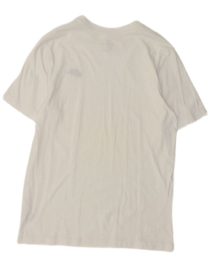 T-shirt da uomo Nike Top in cotone bianco medio