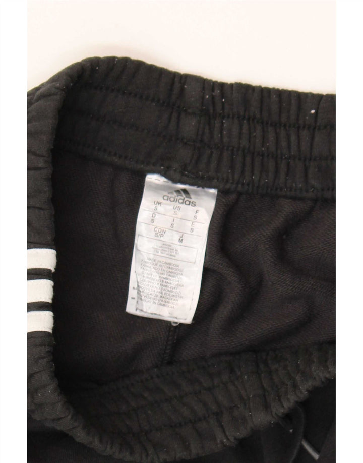 Pantaloncini sportivi da uomo Adidas piccoli in cotone nero