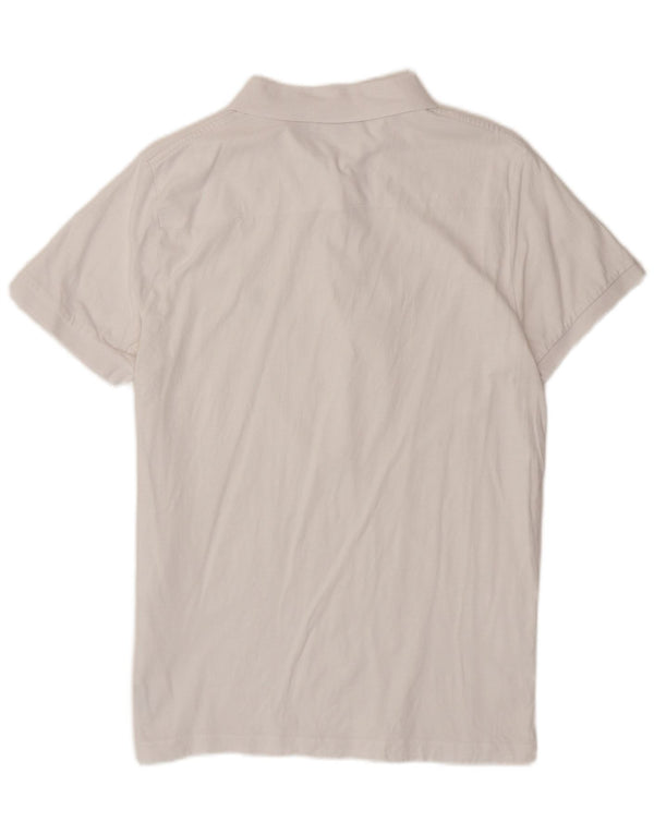 Polo da uomo French Connection XL in cotone bianco