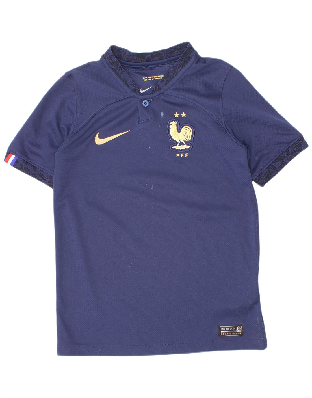 T-shirt da ragazzo Nike Top 8-9 anni piccola blu navy
