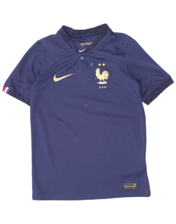 T-shirt da ragazzo Nike Top 8-9 anni piccola blu navy