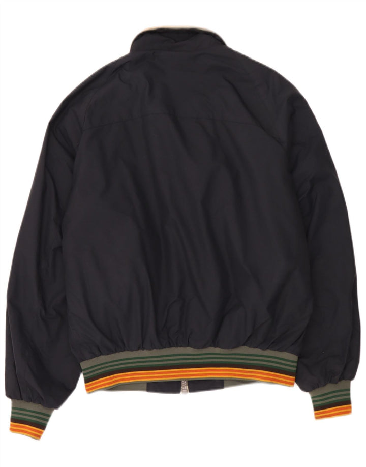 Giubbotto bomber da uomo North Sails UK 38 medio in poliammide a righe blu navy