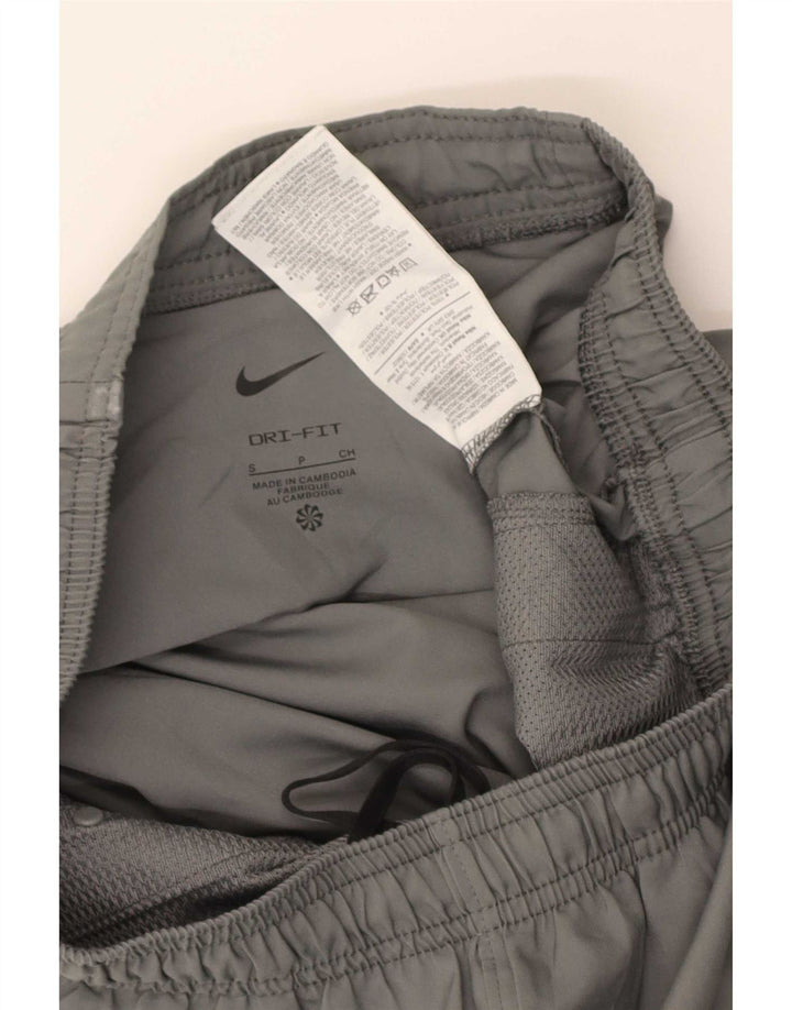 Pantaloni da tuta Nike Dri Fit da uomo, pantaloni da jogging, piccoli, in poliestere grigio