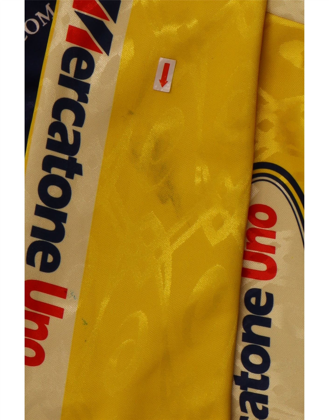 Giacca sportiva da uomo con grafica Asics, giacca grande in poliestere color block giallo