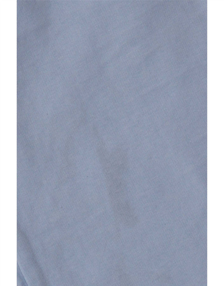 Felpa oversize da donna Zara UK 10 piccola in poliestere blu