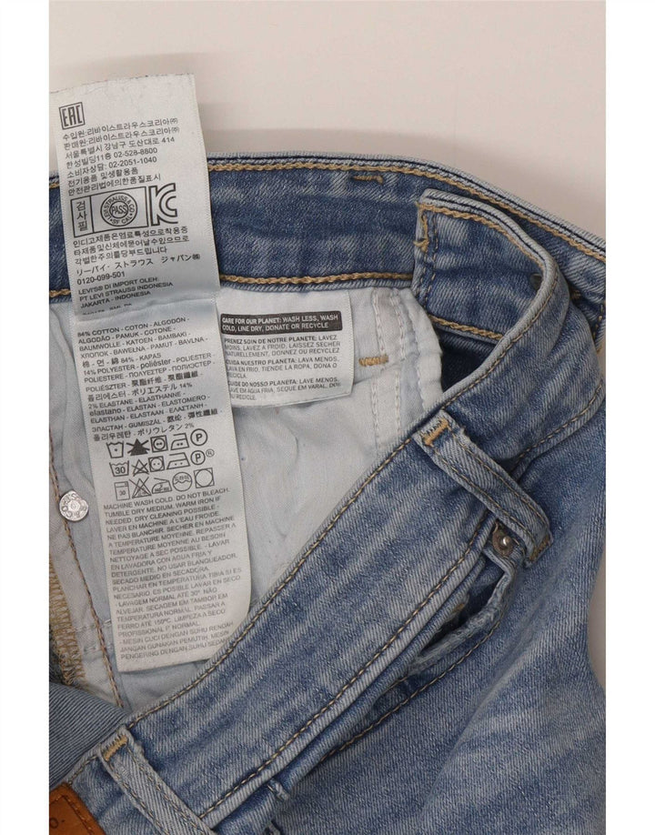 Jeans Levi's 715 Bootcut da donna W26 L32 in cotone blu