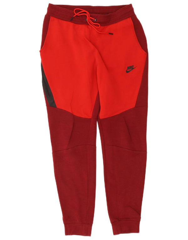 Pantaloni da tuta da uomo Nike Joggers Small Borgogna Colorblock Sport