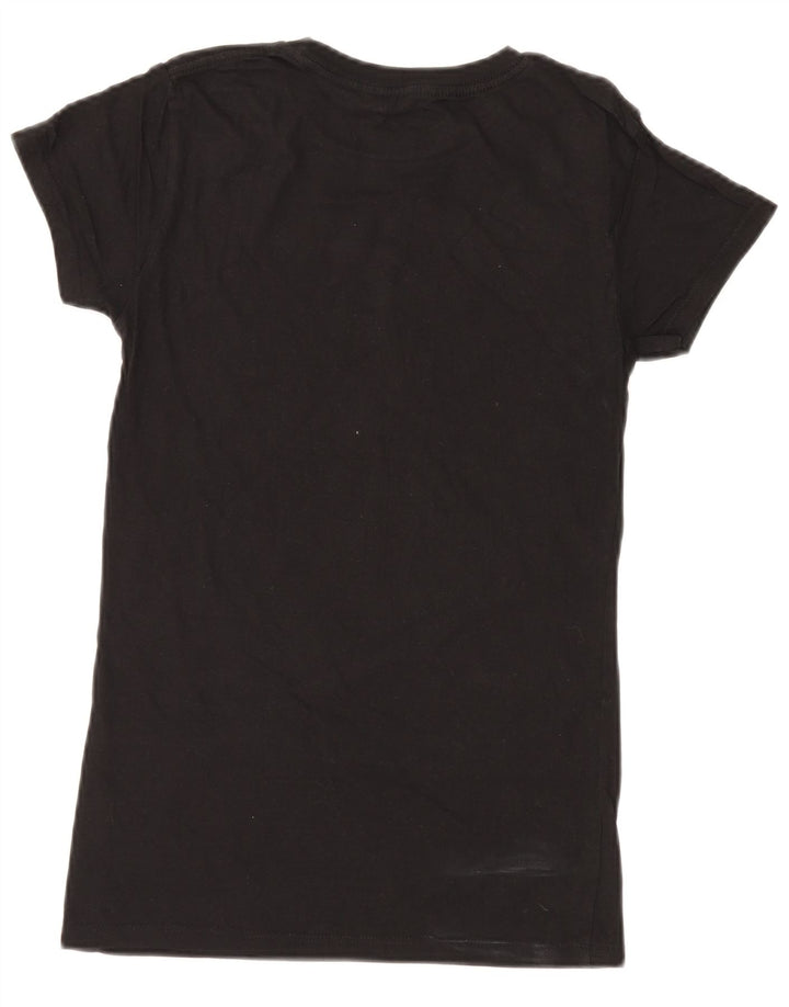 T-shirt grafica da donna HARD ROCK CAFE UK 14 grande nera