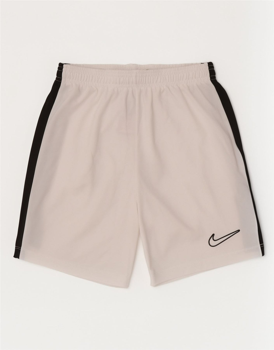 Pantaloncini sportivi Nike da ragazzo 10-11 anni poliestere bianco medio