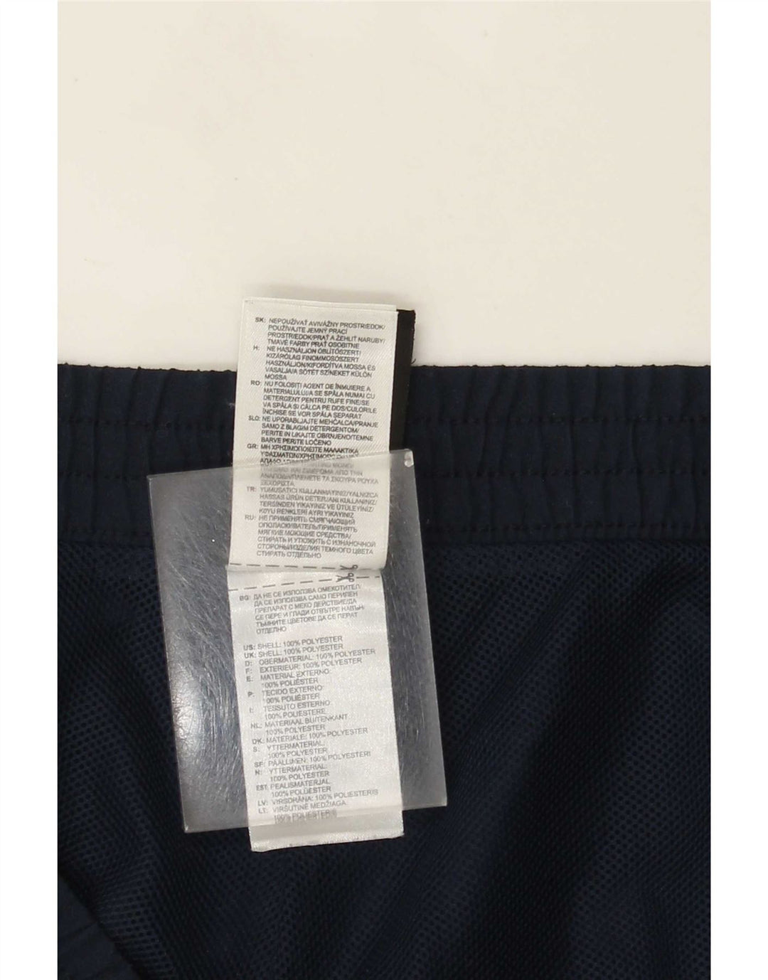 Pantaloncini sportivi Adidas Climalite da uomo 2XL poliestere blu navy