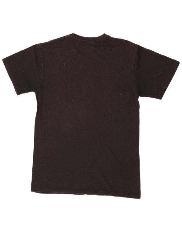T-shirt grafica da uomo Hard Rock Cafe Parigi, cotone medio nero