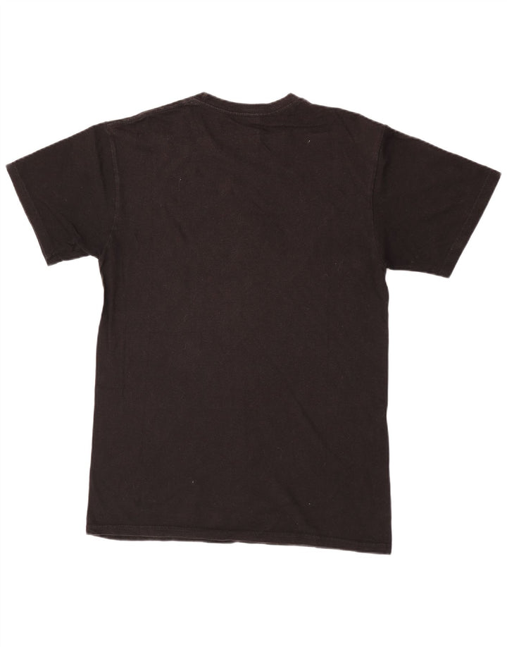 T-shirt grafica da uomo Hard Rock Cafe Parigi, cotone medio nero