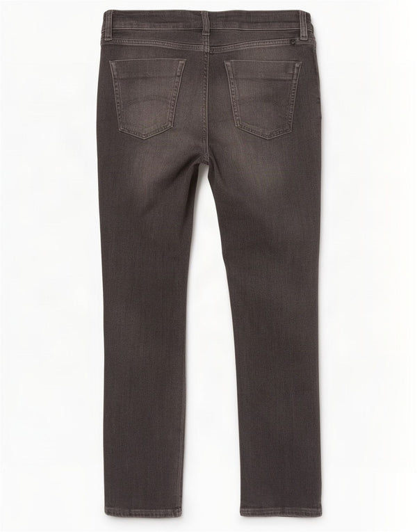 Tommy Hilfiger Uomo Scanton Slim Jeans W32 L30 Cotone Grigio