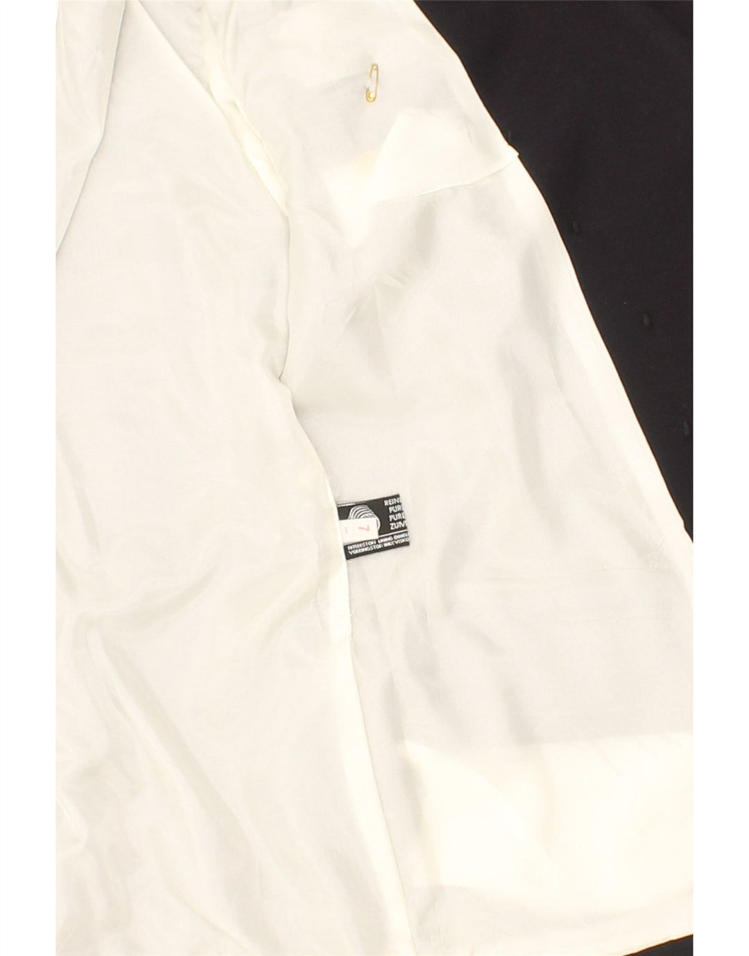 VINTAGE Womens Double Breasted Blazer Jacket US 7 Medium Navy Blue Vintage Vintage and Second-Hand Vintage from Messina Hembry 