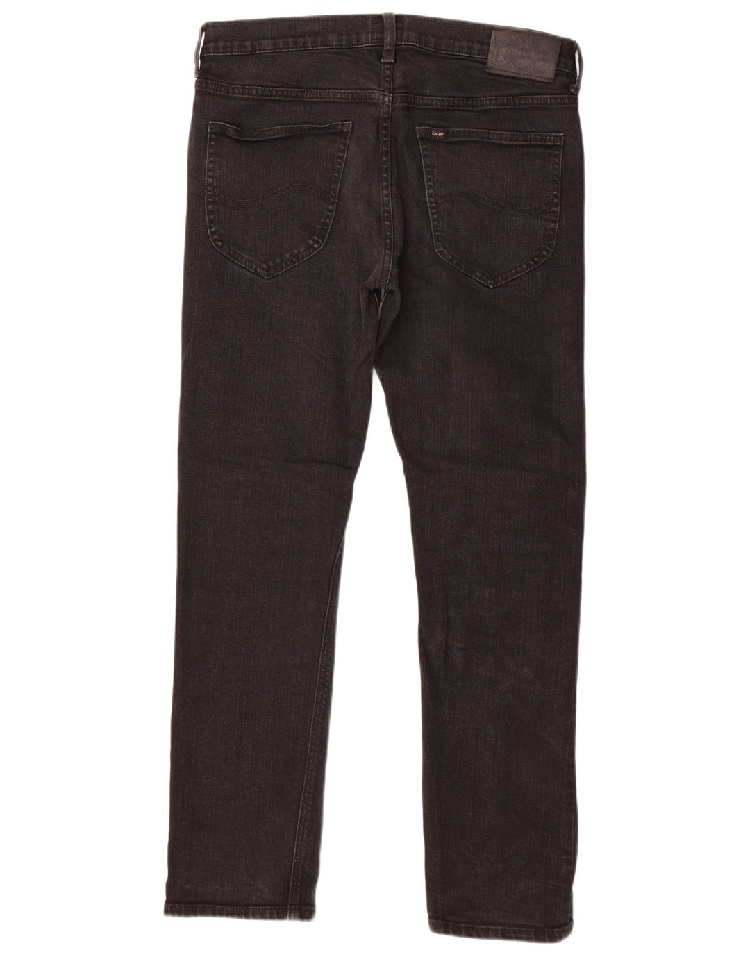 Jeans dritti LEE Daren Zip Fly da donna W31 L30 cotone nero