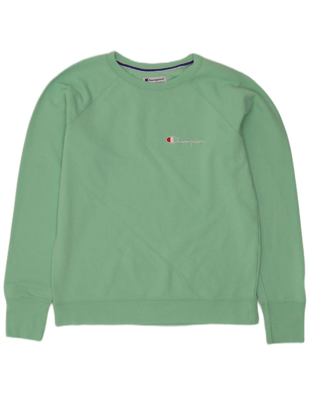 CHAMPION Felpa da uomo Maglione grande in cotone verde