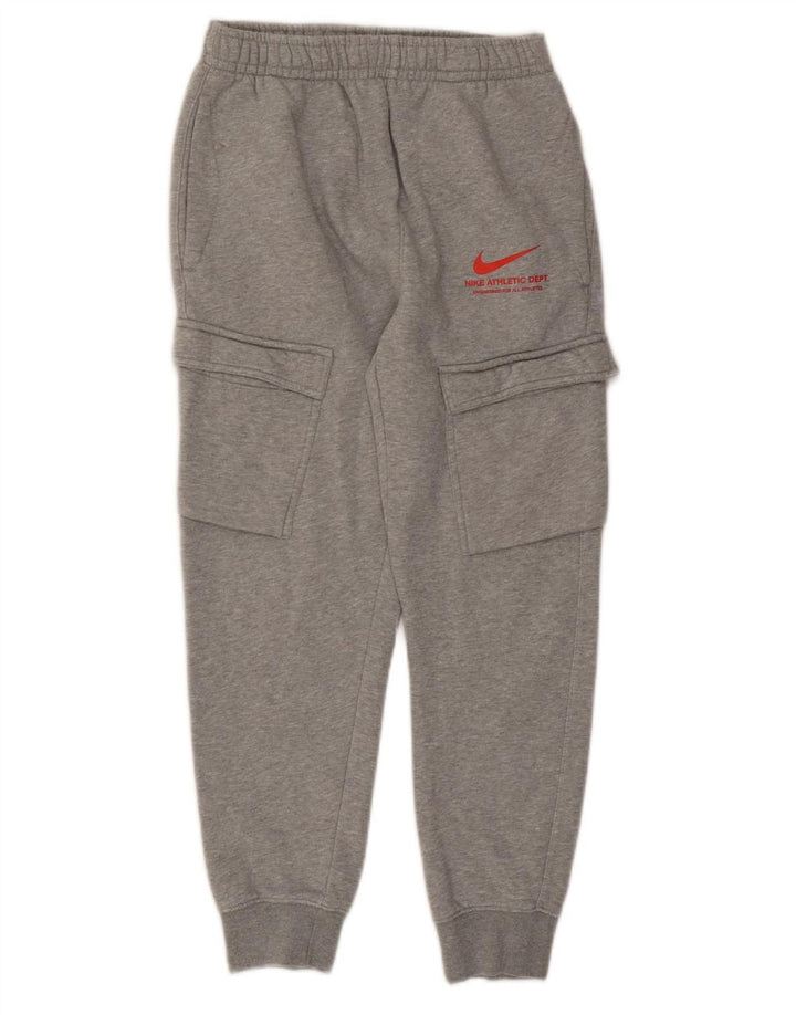 NIKE Pantaloni da tuta cargo da uomo Joggers piccoli in cotone grigio
