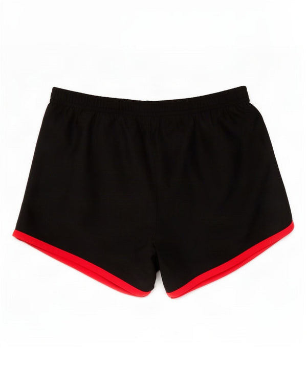 Pantaloncini sportivi da donna Nike UK 4 XS poliestere color block nero