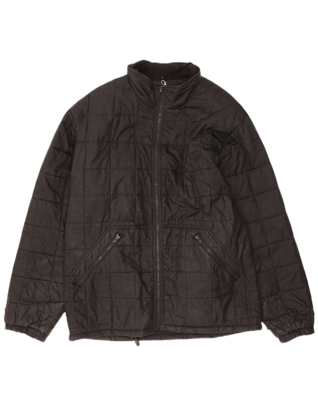 Giacca trapuntata da uomo Quiksilver UK 40 grande nera