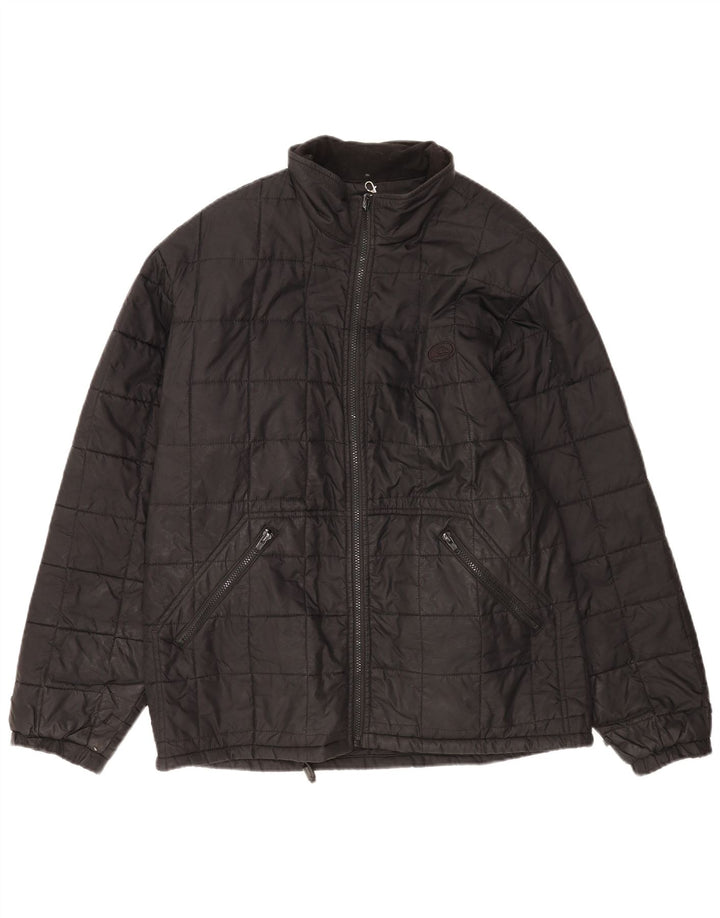 Giacca trapuntata da uomo Quiksilver UK 40 grande nera