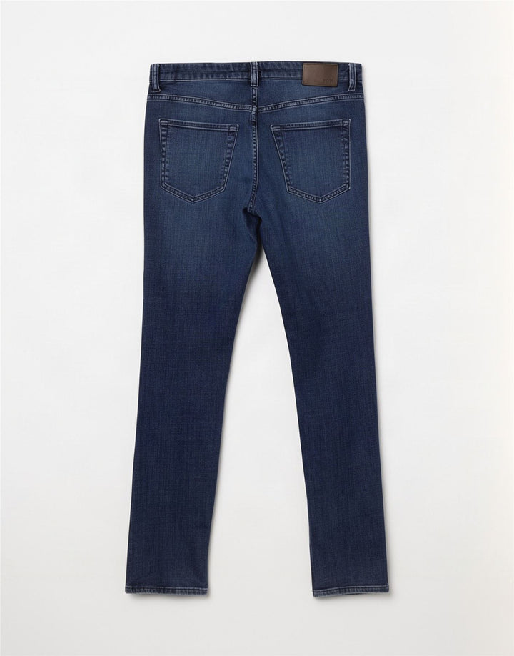 Jeans slim da uomo Hugo Boss W33 L32 cotone blu