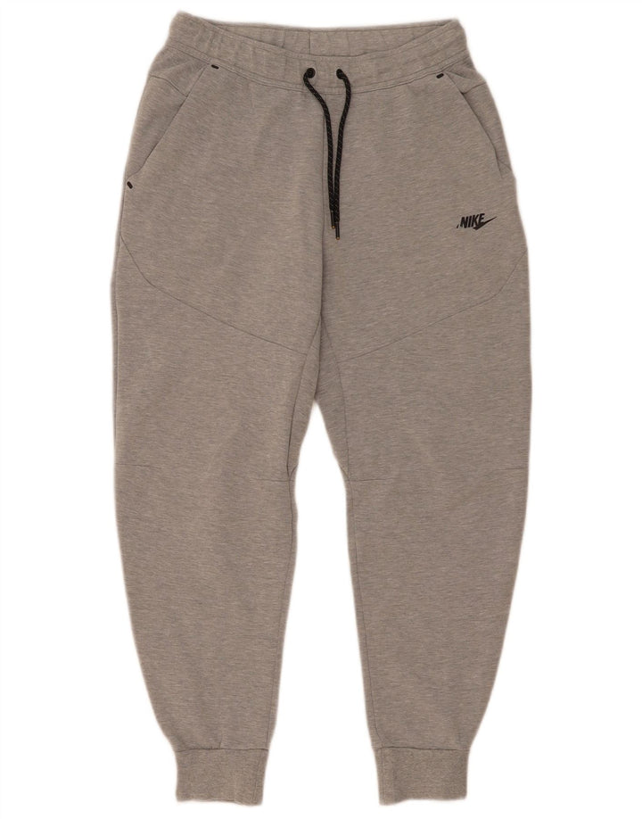Pantaloni da tuta da uomo Nike Joggers piccoli in cotone chiazzato grigio