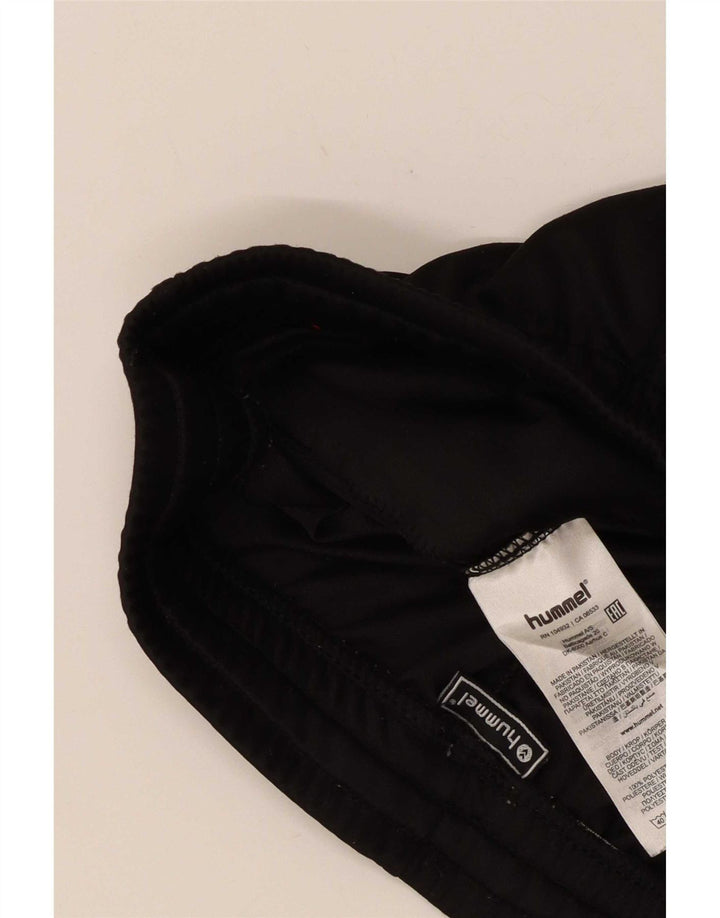 Pantaloni da tuta con grafica da uomo Hummel Medium Black Poliestere
