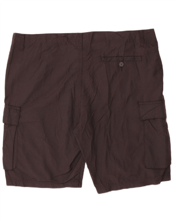 Pantaloncini cargo da uomo French Connection 2XL W42 Nero Poliammide