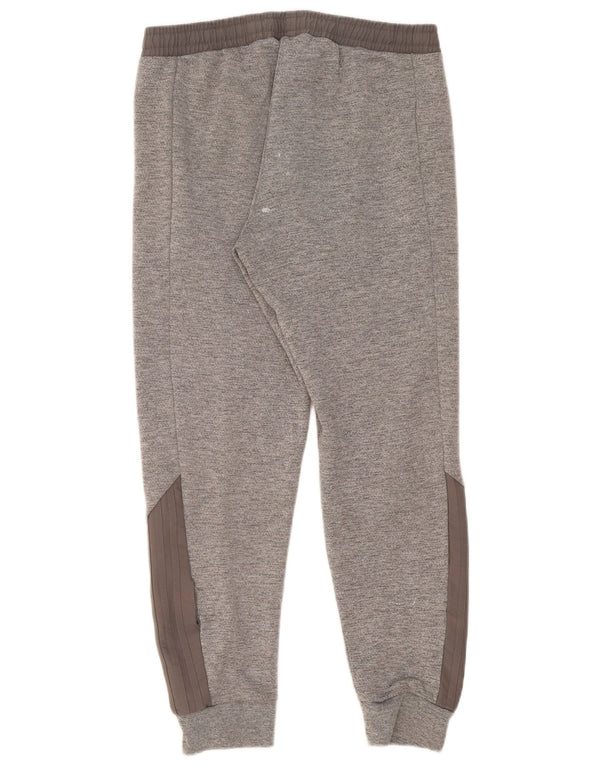 Pantaloni da tuta da uomo Adidas Joggers Poliestere color block grigio medio