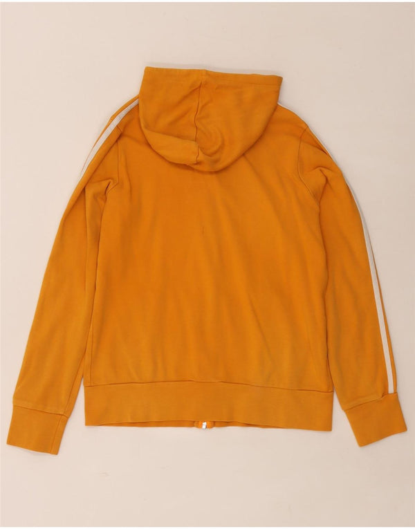 Maglione con cappuccio e zip da donna Adidas UK 16 Large Arancione