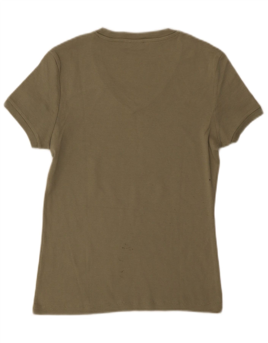 T-shirt da donna Invicta Top UK 8 Small in cotone kaki
