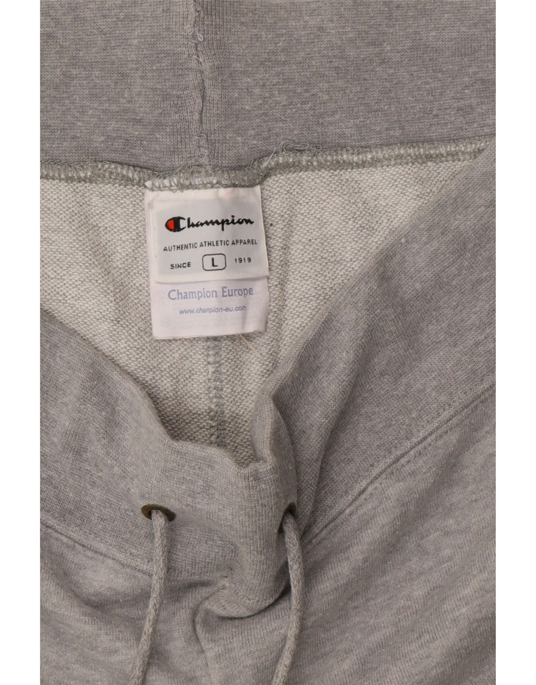 CHAMPION Womens Tracksuit Trousers UK 16 Large Grey Cotton Vintage Champion and Second-Hand Champion from Messina Hembry 