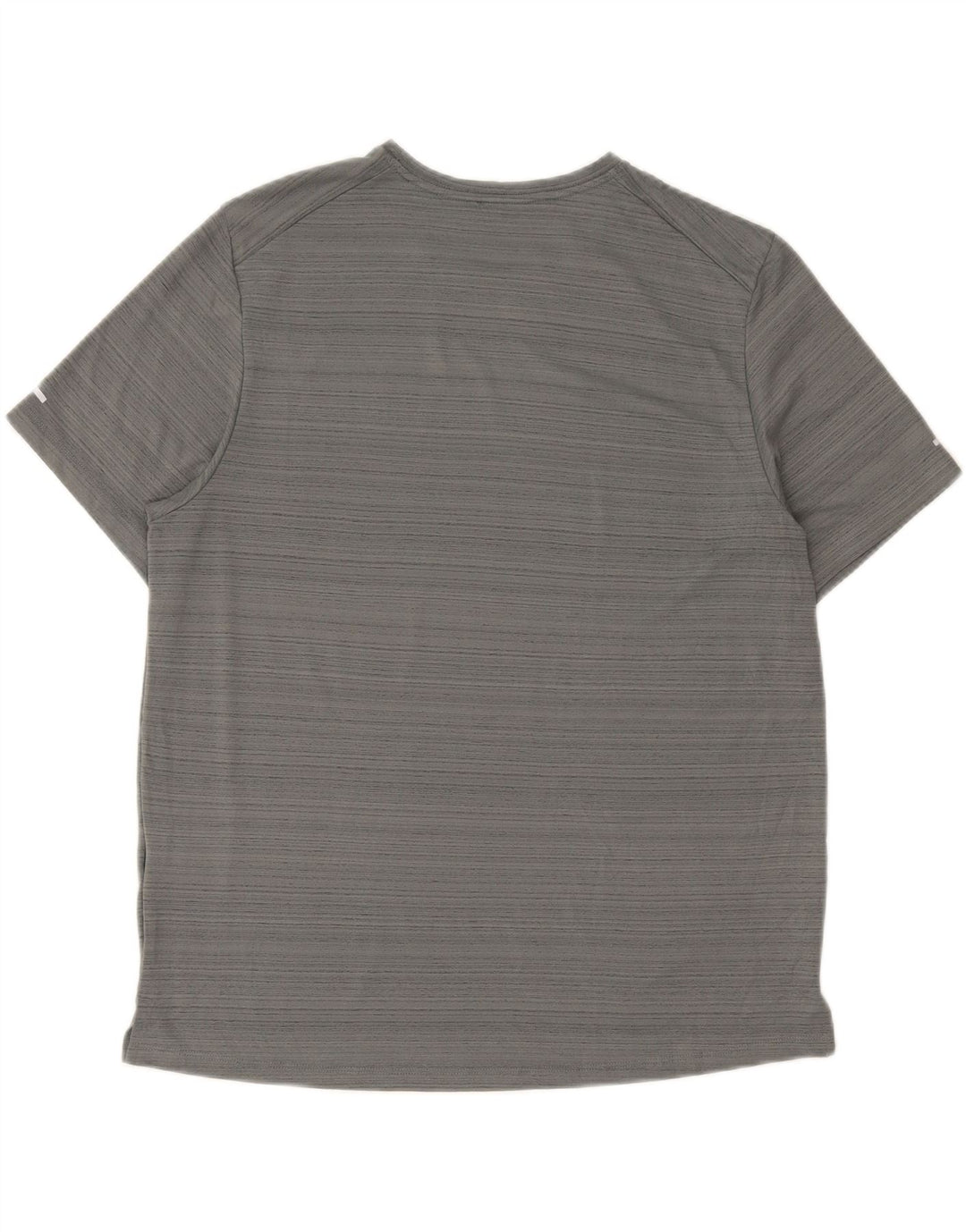T-shirt Nike Dri Fit da uomo, grande, in poliestere gessato grigio