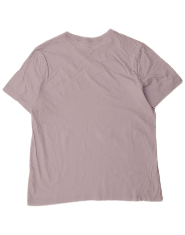 T-shirt Nike da uomo Top Large in cotone viola