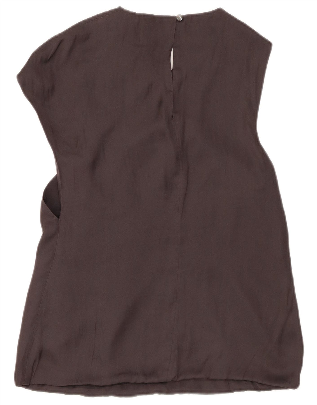 Camicetta senza maniche da donna Karen Millen UK 8 Small Poliestere nero
