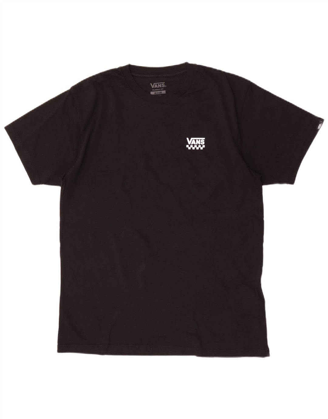 T-shirt da uomo Vans Classic Fit, vestibilità media, cotone nero