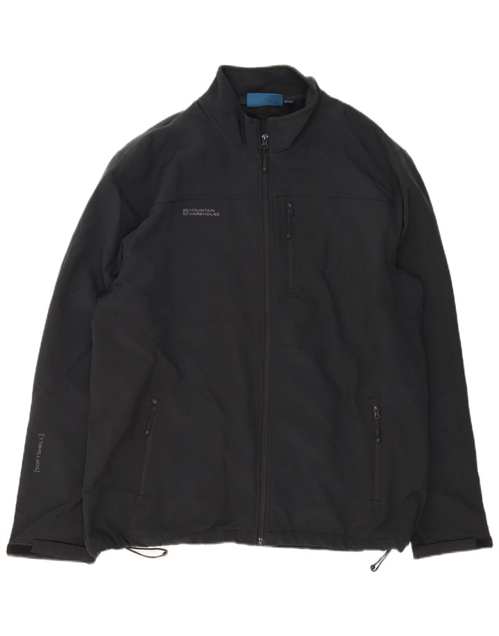 MOUNTAIN WAREHOUSE Giacca a vento da uomo UK 44 2XL Poliestere nero