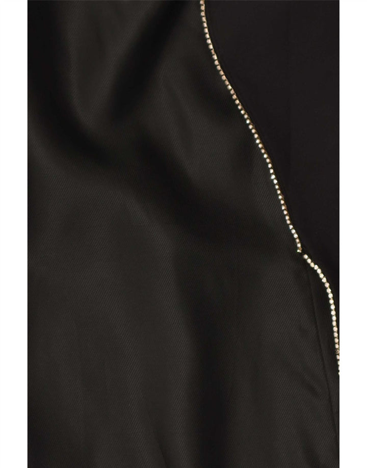Soprabito senza maniche da donna Zara UK 10 piccolo poliestere nero