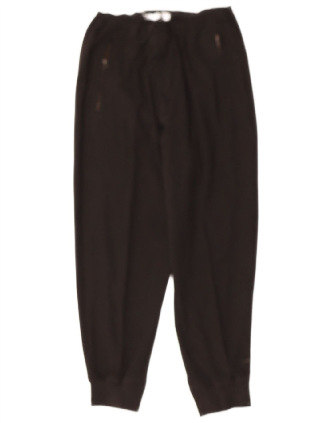 ZARA Womens Tracksuit Trousers Joggers UK 14 Large  Black Polyester